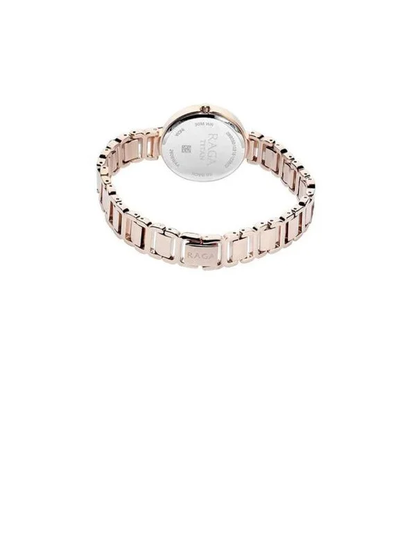 تيتان ساعة راغا النسائية سانديال جولد إيليجانس: بيان الزمن الأنيق